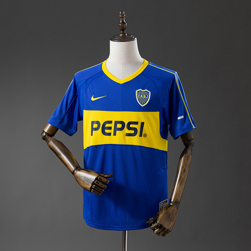 Boca Juniors 03-04 Home Retro Jersey S-XXL